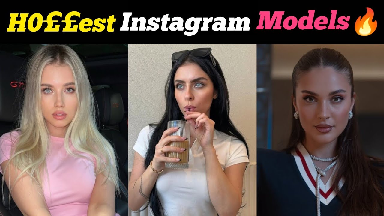 Top ten Most viral instagram models and influencers | Top Ten famous instagram stars in 2025