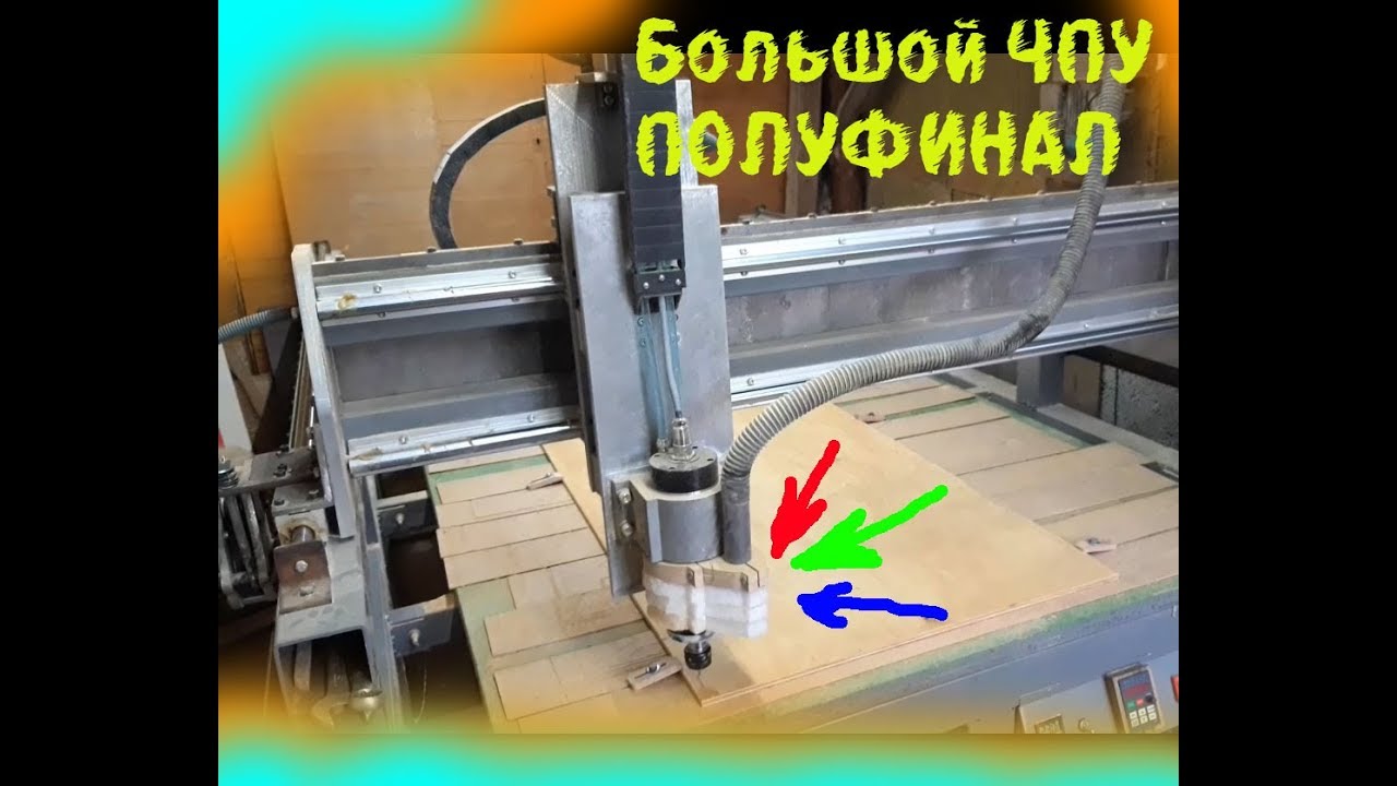 Большой ЧПУ CNC полуфинал 1,5-2,5м своими руками