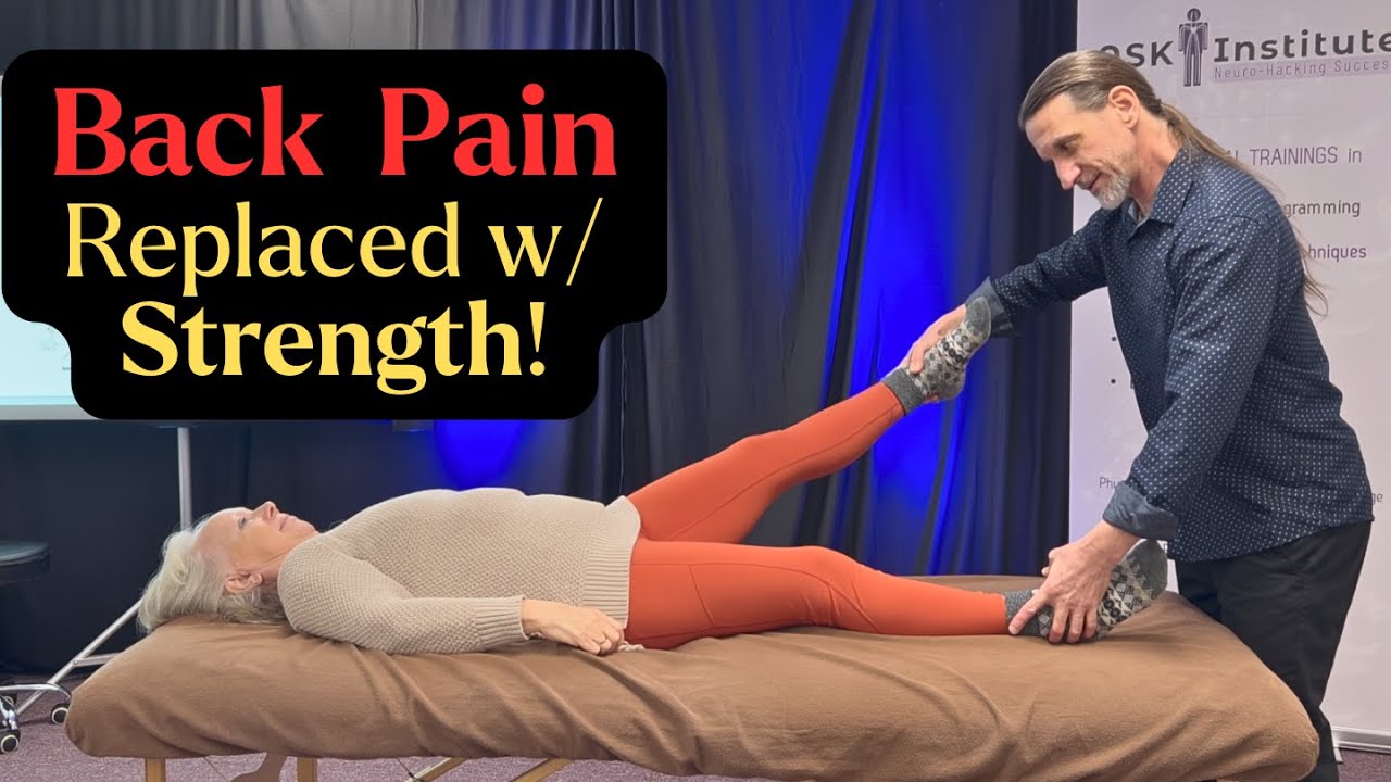 MUSCLE TESTING 14 Meridians = Low Back Pain Gone!