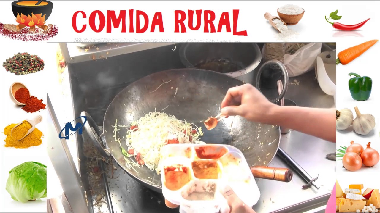 🍳Comida Rural🍳 | Pollo Con Fideos