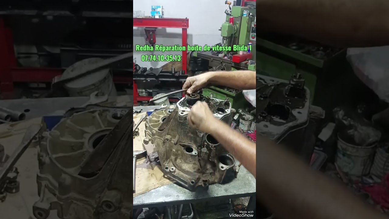 فتح علبة قولف Démontage boit vitesse Golf 6