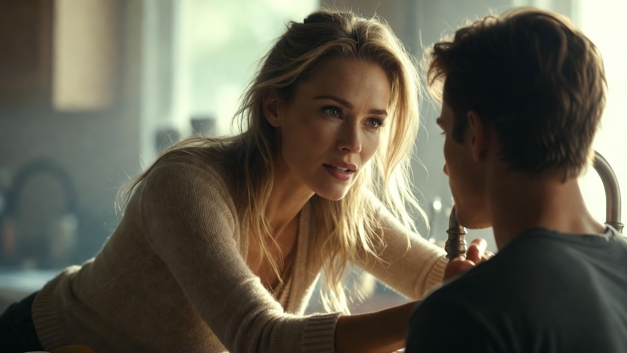 Я починил ей раковину в полночь. Она наклонилась и сказала: «Мне нужно, чтобы ты залез глубже».