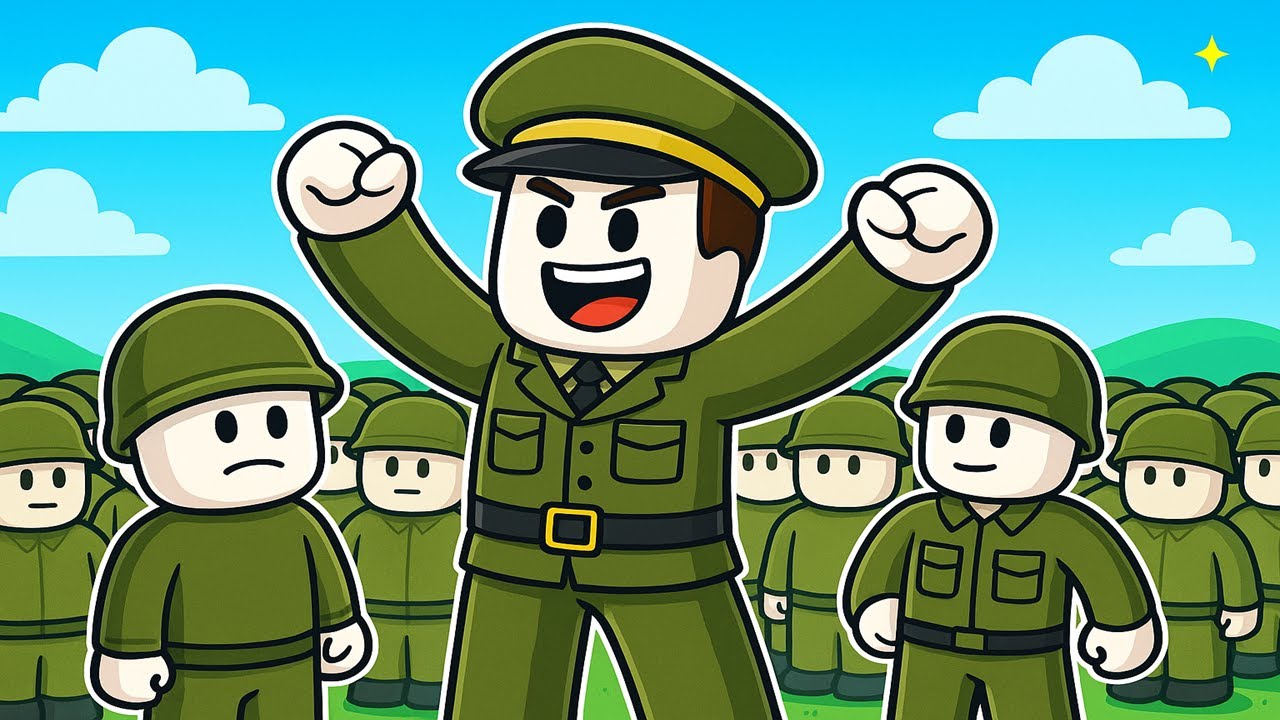 我加入了國軍？培養自己的軍隊征服世界吧！！【Roblox 機械方塊】