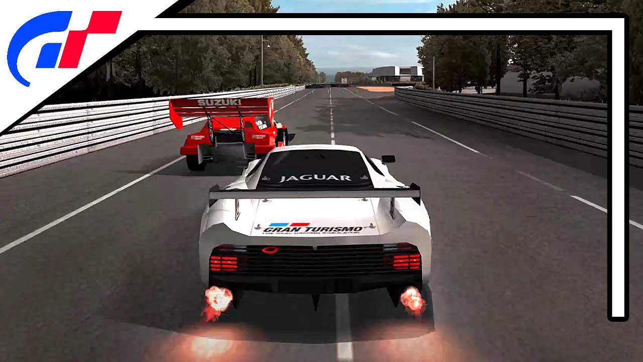Gran Turismo 4 Spec II - Le Mans - Jaguar XJ220 LM vs Suzuki Escudo