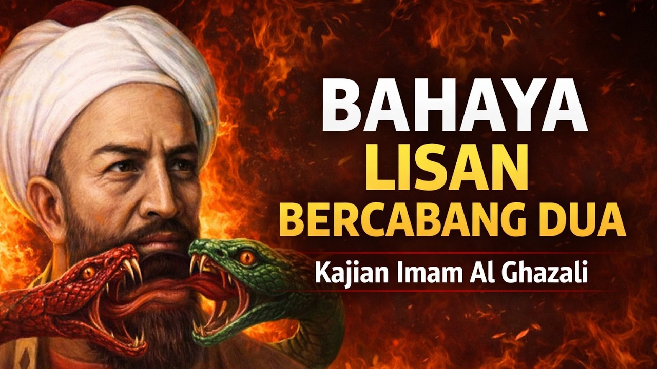 BAHAYA LISAN BERCABANG DUA - Kajian Imam Al Ghazali