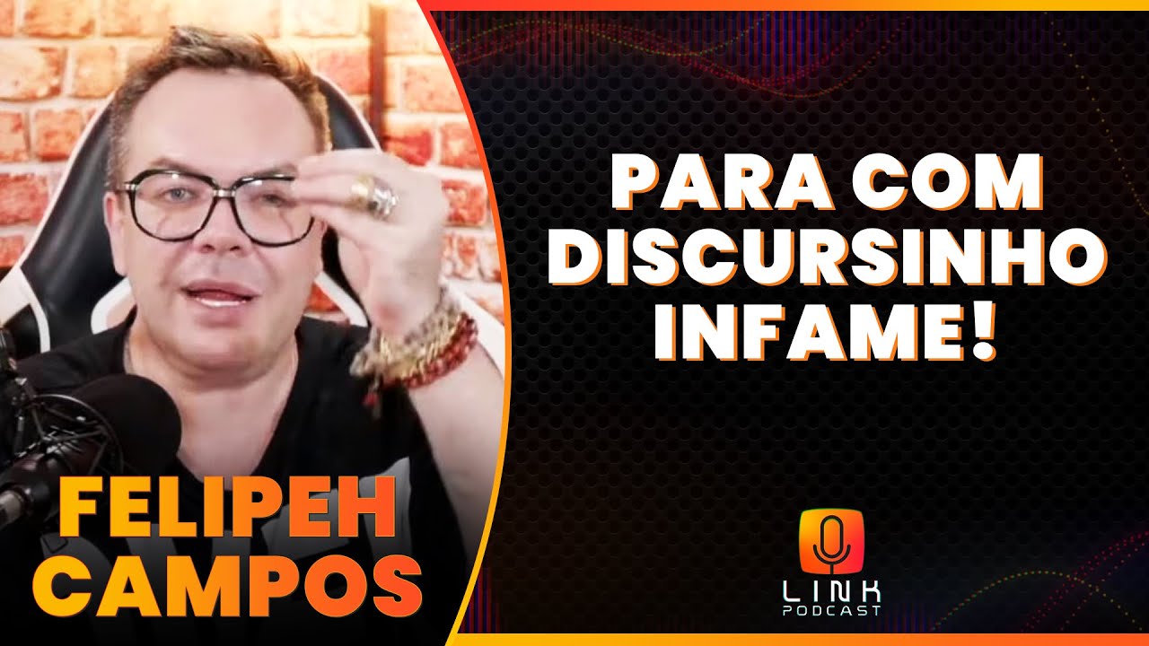 FELIPEH CAMPOS CANCELA NATÁLIA DEODATO | LINK PODCAST