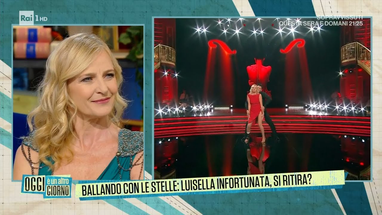 Ballando con le stelle: Luisella infortunata, si ritira? - Oggi è un altro giorno 31/10/2022