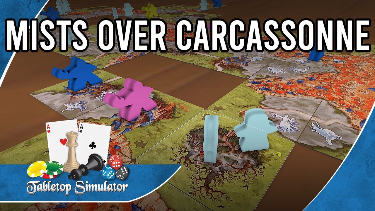 Mists Over Carcassonne for Tabletop Simulator | Custom Coverage