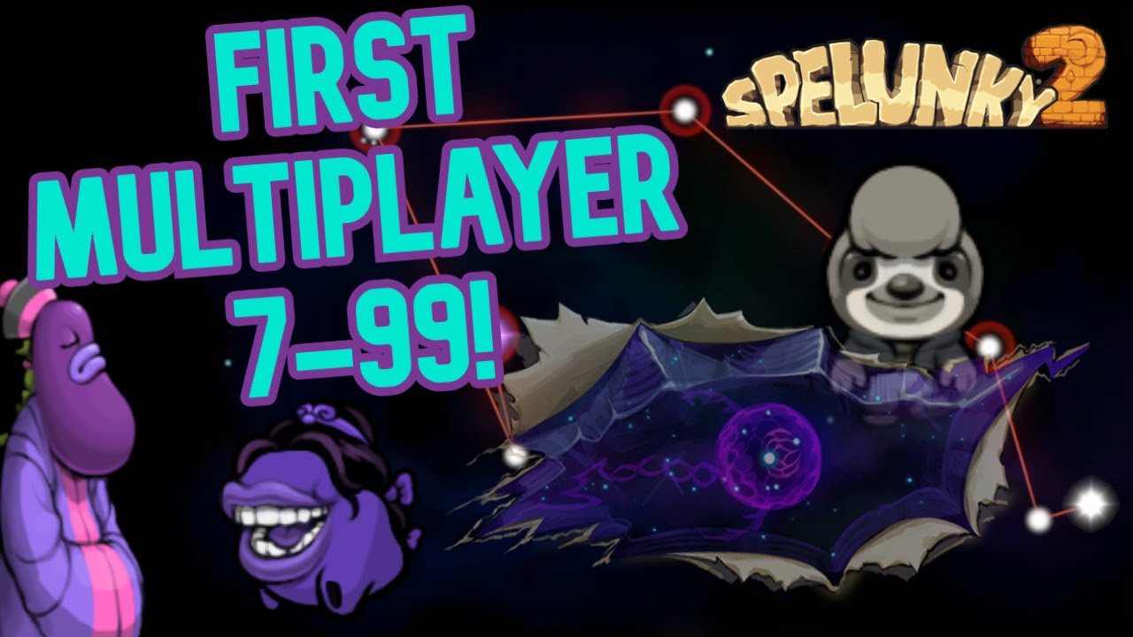 World First Multiplayer 7-99 - Spelunky 2 (Solanum Celaritas)