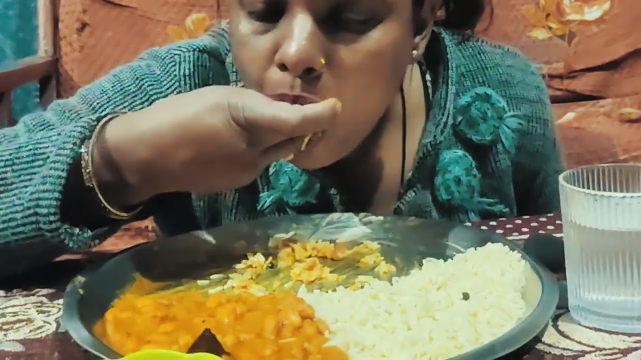 Rajma chawal eating😊😊 ASMR