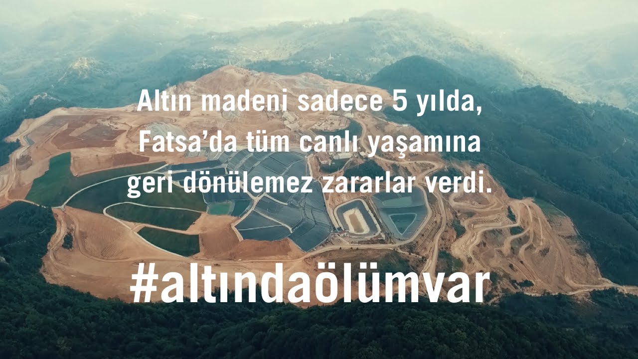 Altın madeni hakkında Fatsalıların anlatacakları var!