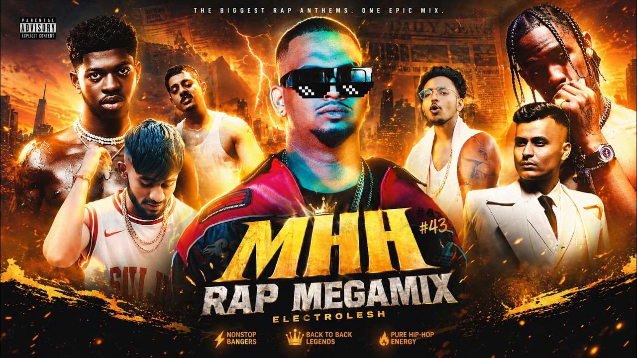MHH 1 - MARATHI HIP-HOP (MEGAMIX) 🚀 | SAMBATA X ROCKSUN X DIVINE | MARATHI RAP MASHUP | ELECTROLESH