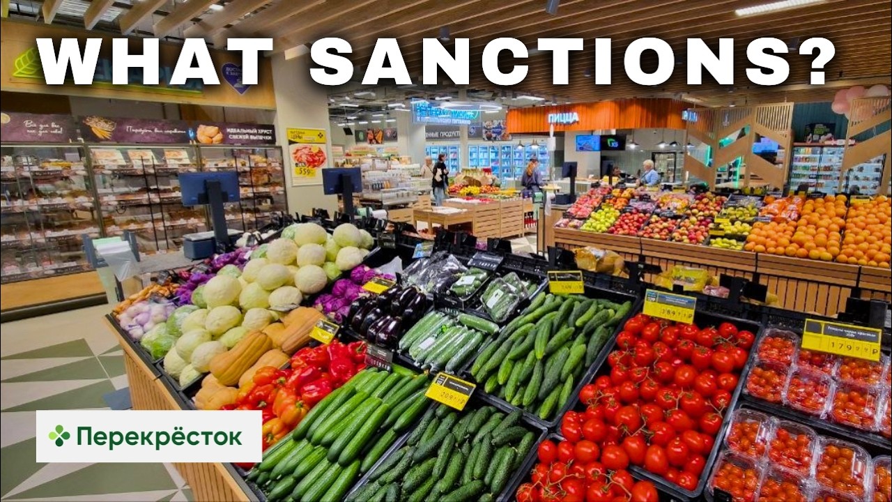 Russian Typical (Middle Income) Supermarket Tour