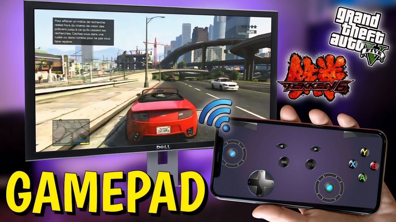 Using Mobile As a Gamepad/Joystick Controller For PC/Laptop 🔥(Wireless) - Tutorial, Installation