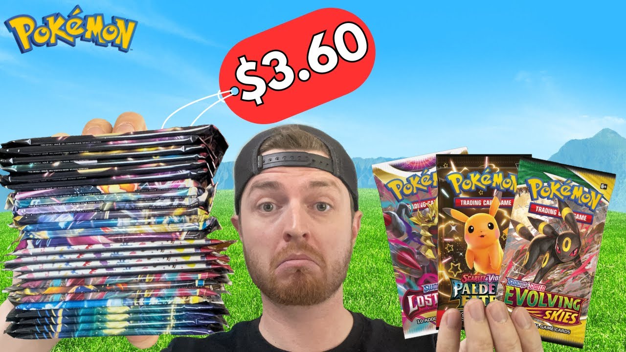 $3.60 per pack - Collecting Pokemon Cards on a Budget