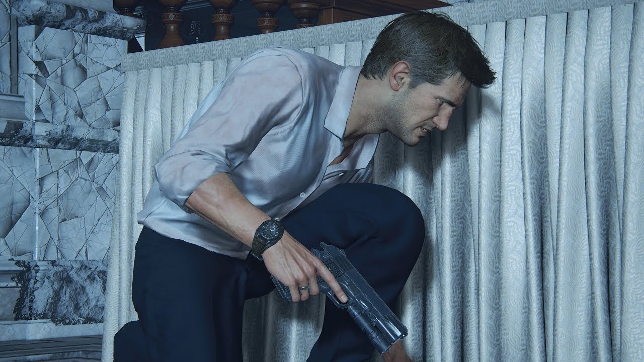 Uncharted 4: A Thief's End Auction Heist Shootout