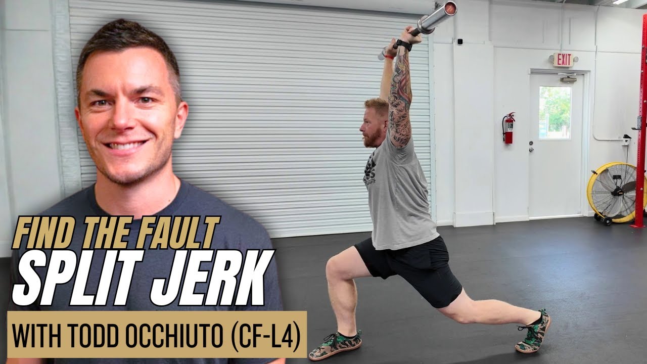 CrossFit coaches, can you spot the flaw in this split jerk?