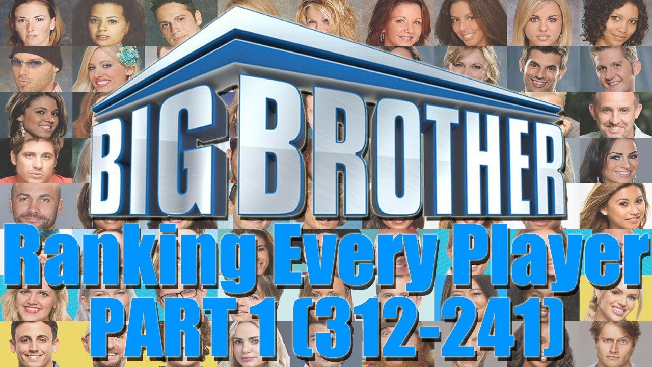 Big Brother (US) - Ranking Every Player PART 1 (312-241)