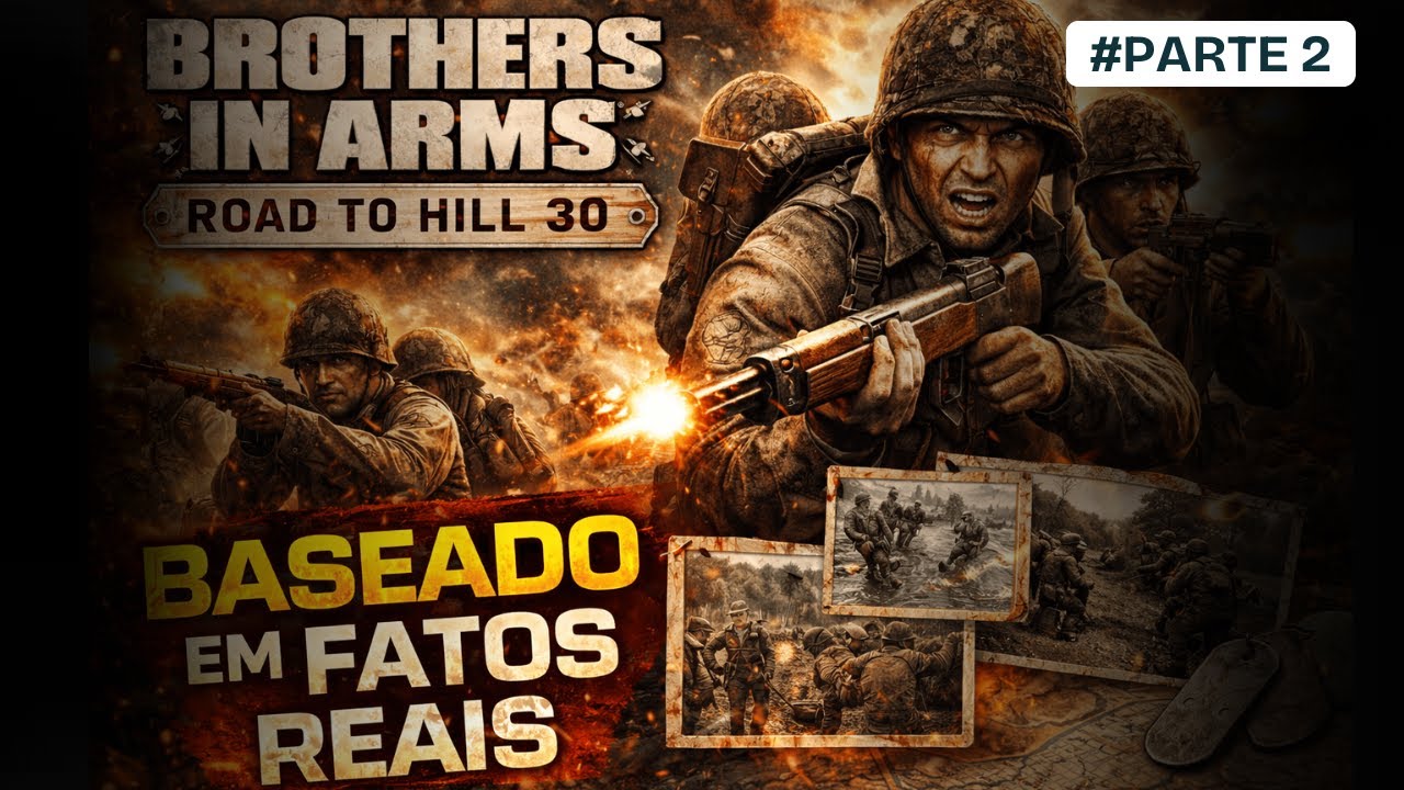 Brothers in Arms: Game Baseado em Relatos dos Soldados Segunda Guerra  Operação Overlord, o Dia D.