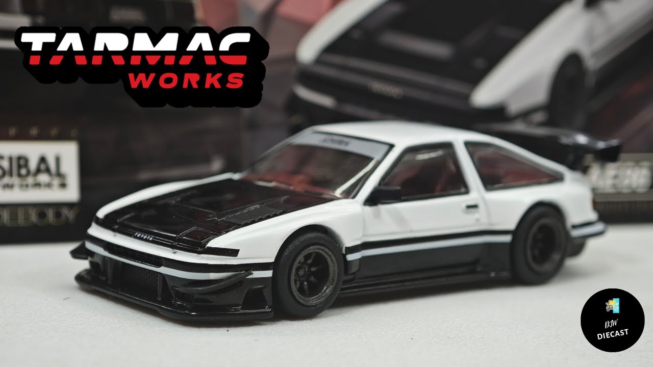 Toyota Sprinter Trueno AE86 Widebody Jonsibal Design by Tarmac Works Global64 | UNBOXING and REVIEW