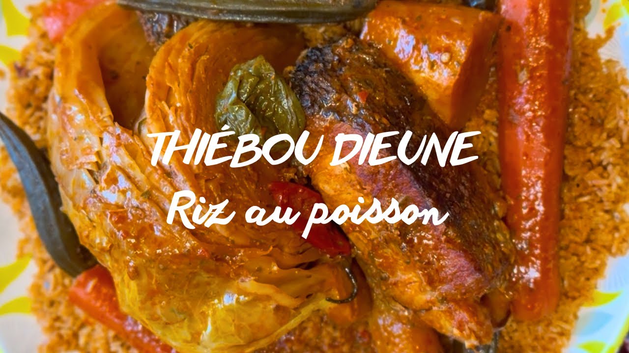 THIÉBOU DIEUNE | Riz au poisson | Jollof rice fish | Recette facile à faire