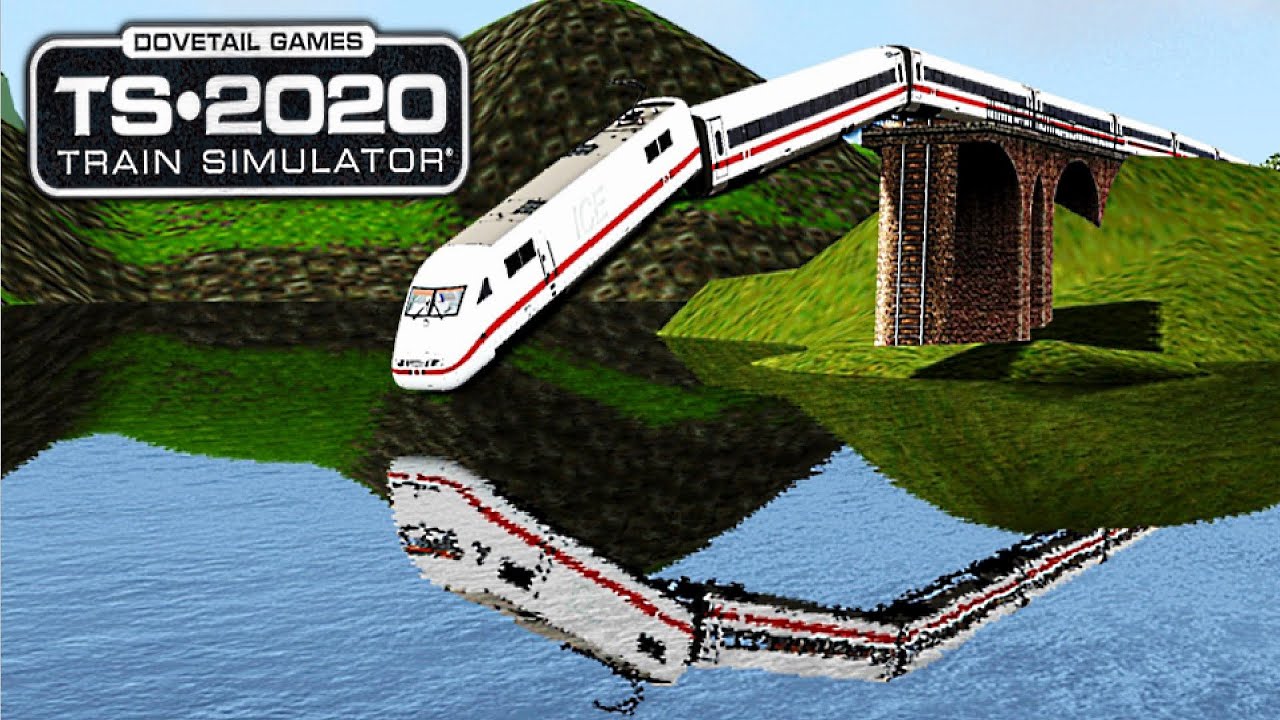Train Simulator 2020 Crash ICE 1 Germany Railway.