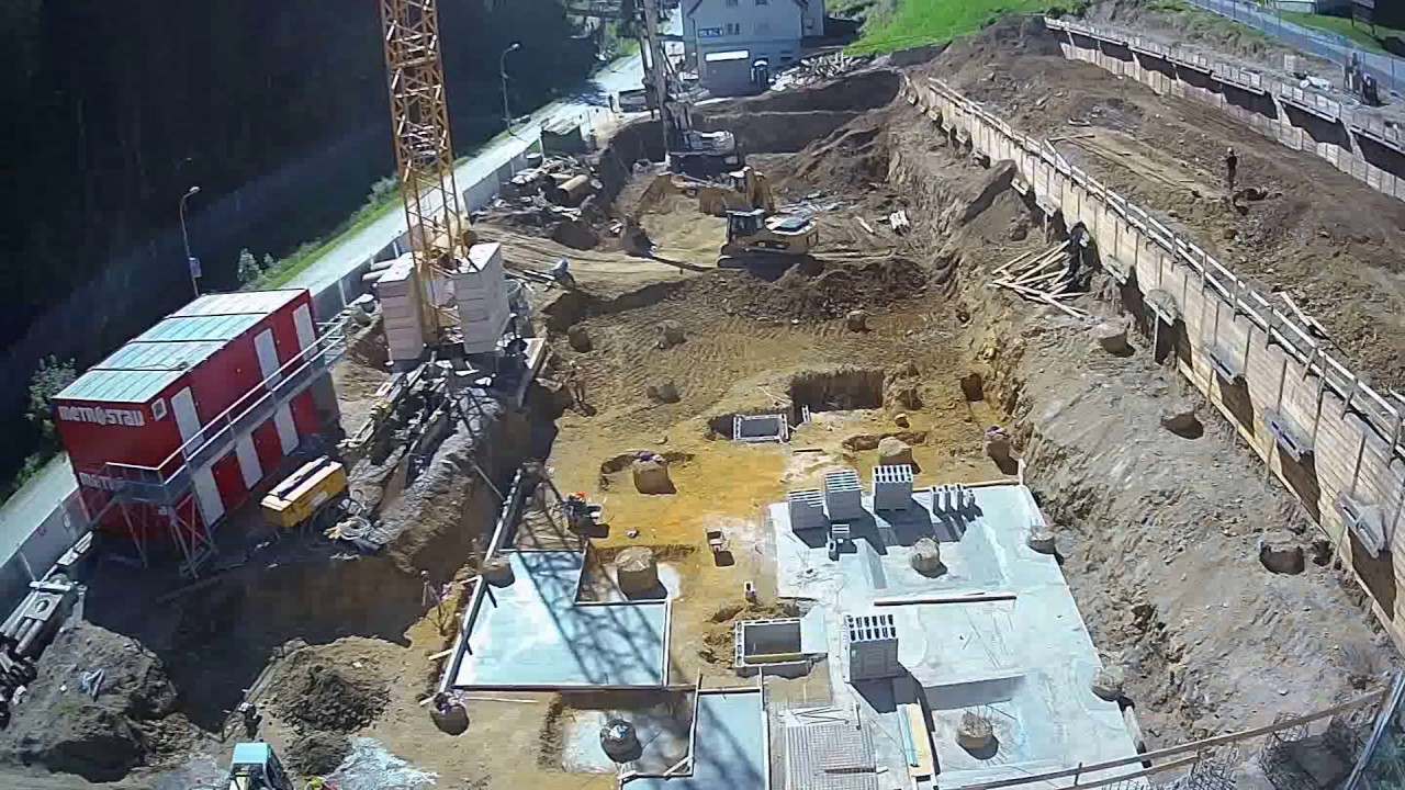 Výstavba 04/2016 - 05/2017 Apartmány Svatý Vavřinec