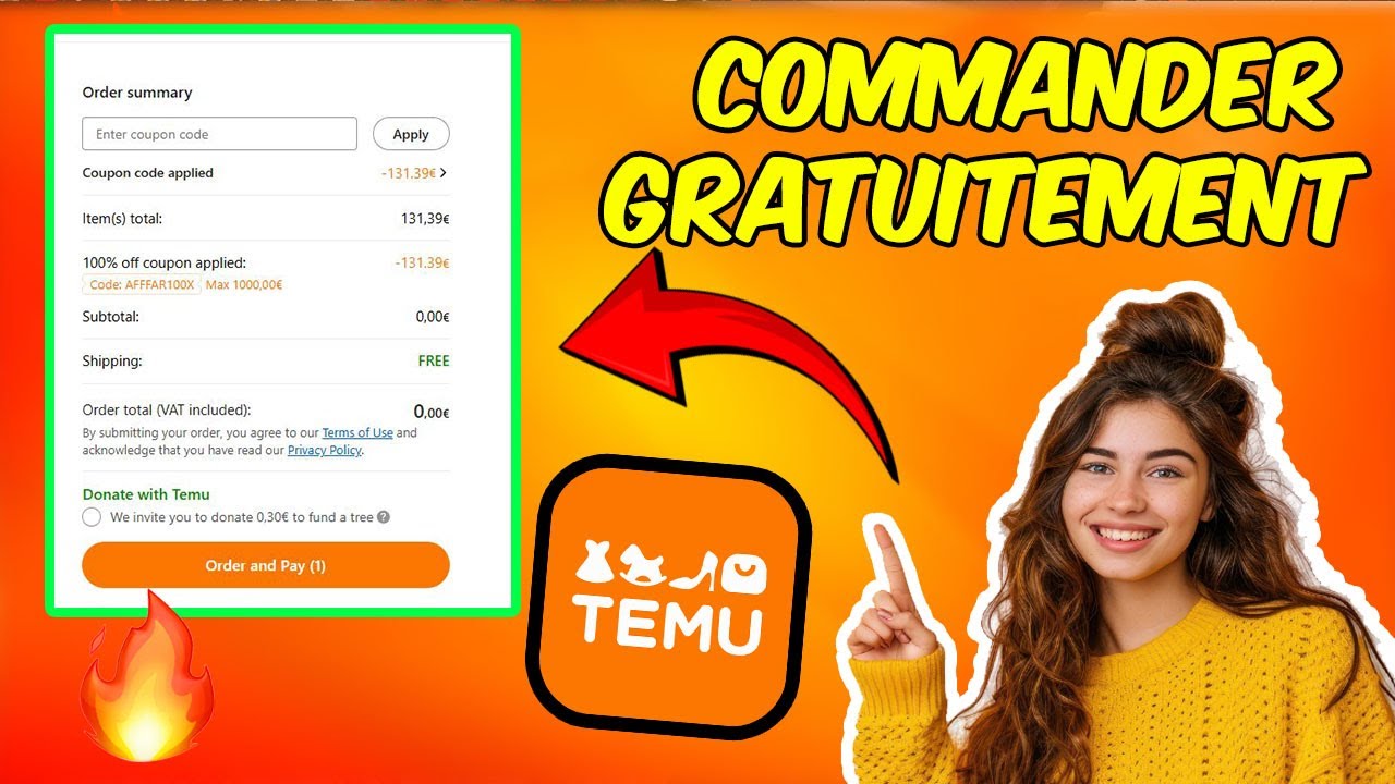 Code Promo TEMU GRATUIT ✅ Comment Commander sur TEMU Gratuitement  TUTO FR