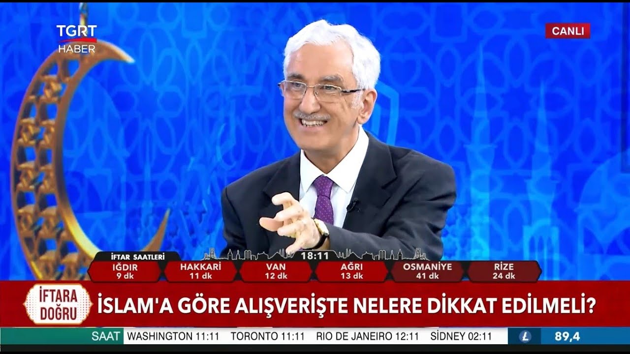 ALIŞVERİŞ. ZEKAT VE FITRA. İftara Doğru 16 03 2025