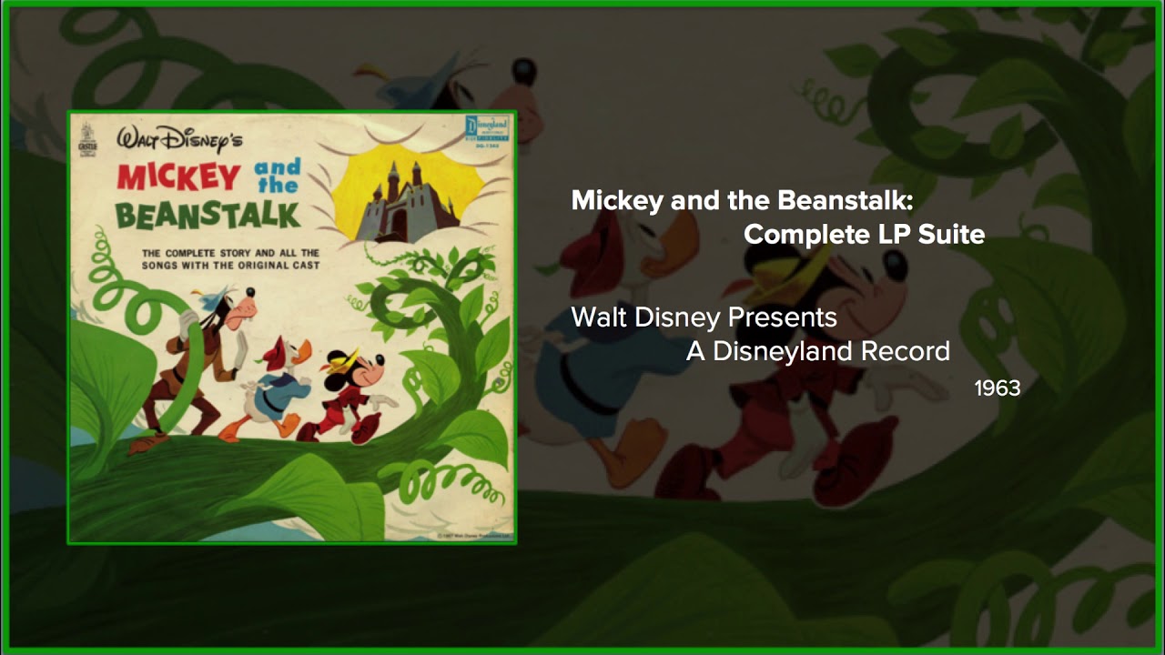 Mickey and the Beanstalk by Disneyland Records Presented by Filmscore Fantastic