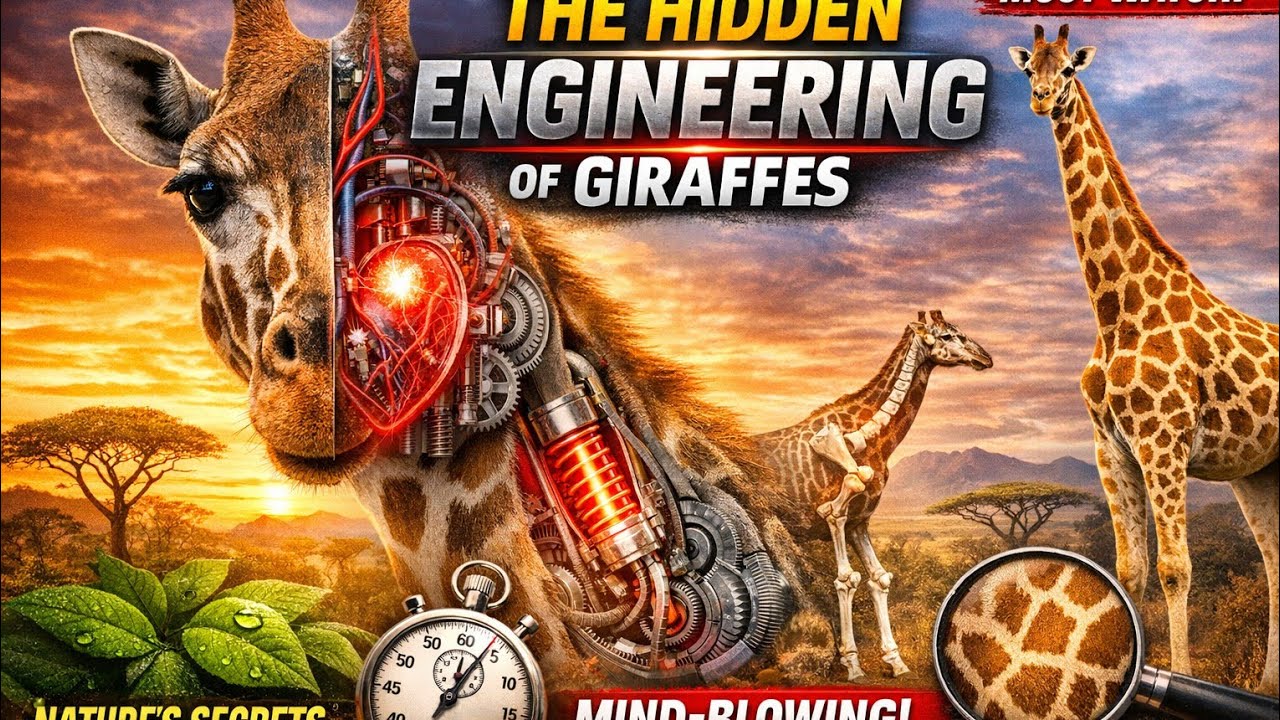 The Hidden Engineering Inside a Giraffe’s Body 🦒