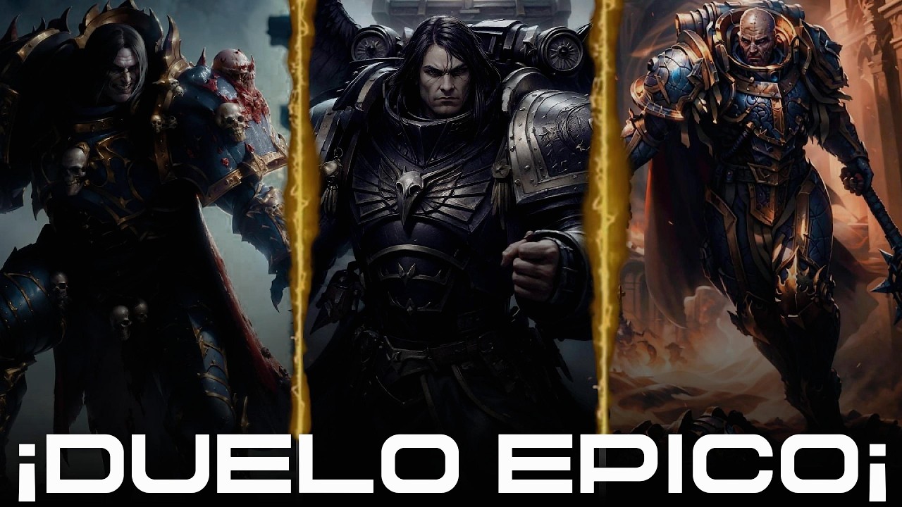 CORVUS CORAX CONFRONTA A LORGAR Y KONRAD CURSE  | SAGA ISSTVAN V | LORE WARHAMMER 40K |SPACE MARINE