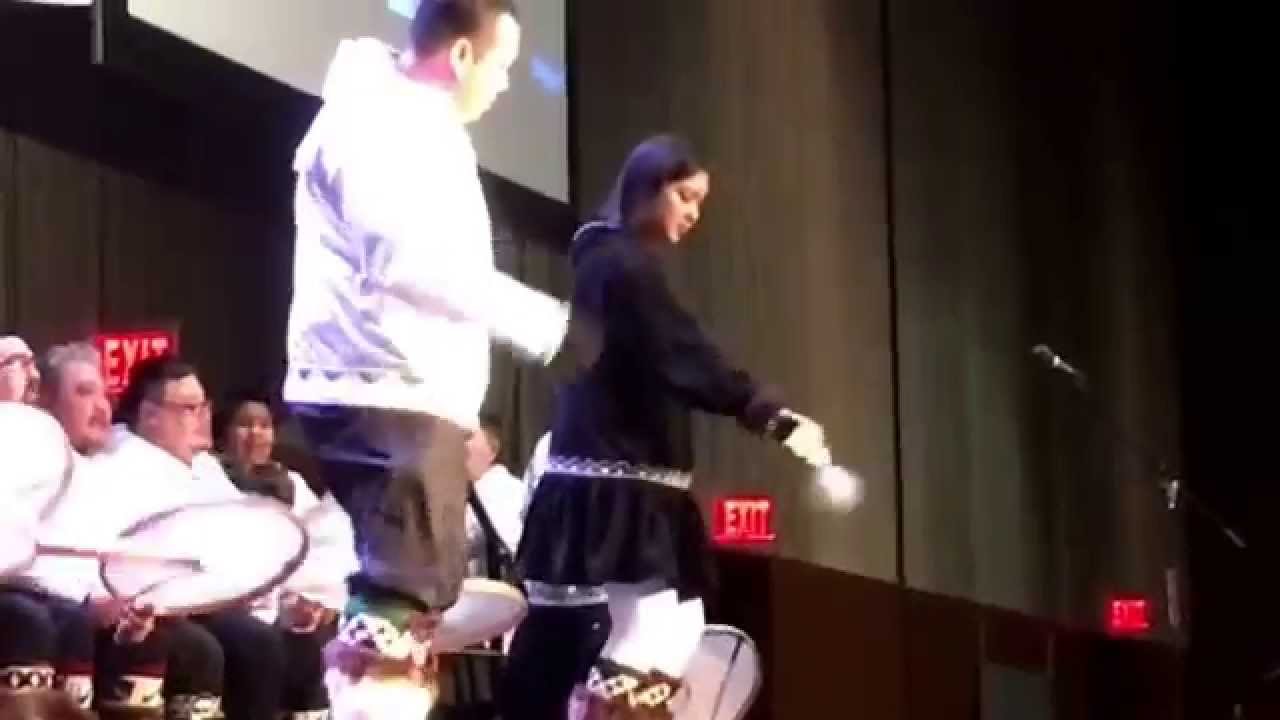 AFN 2015 Quyana Night I Point Hope dancers