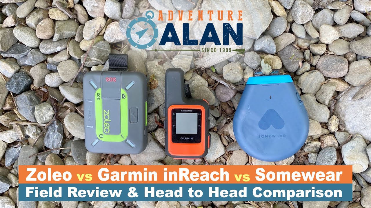 Garmin inReach Mini vs Zoleo vs Somewear | Head-to-head Field Test, 4 Days