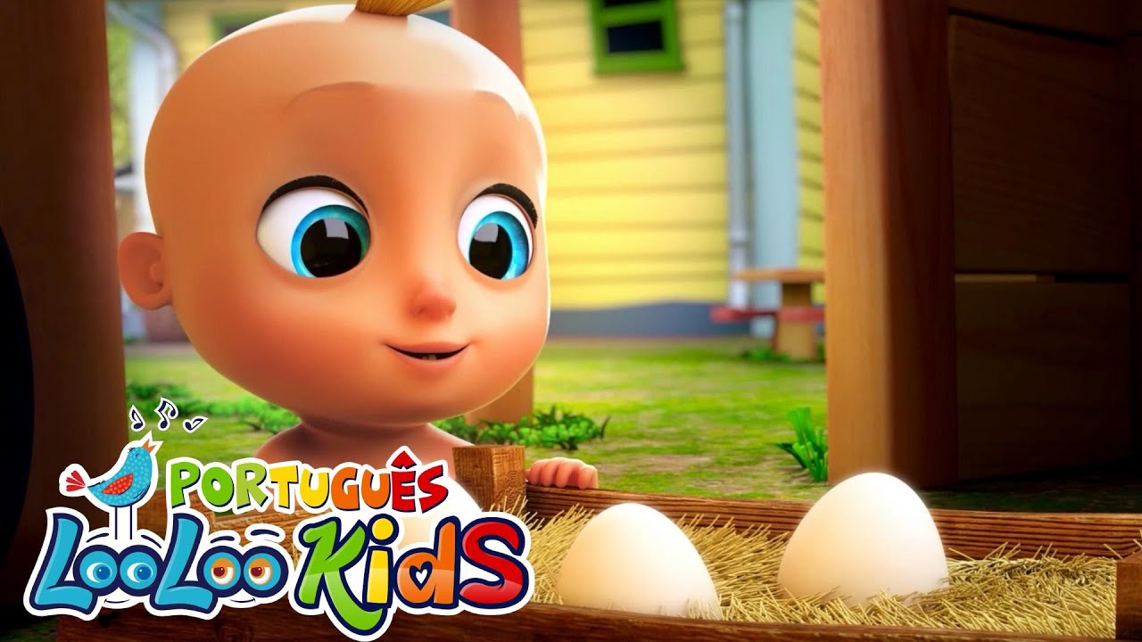 [ 1 HORA ] Os Pintinhos 😁 Os vídeos infantis mais engraçados e educativos - LooLoo Kids em Português
