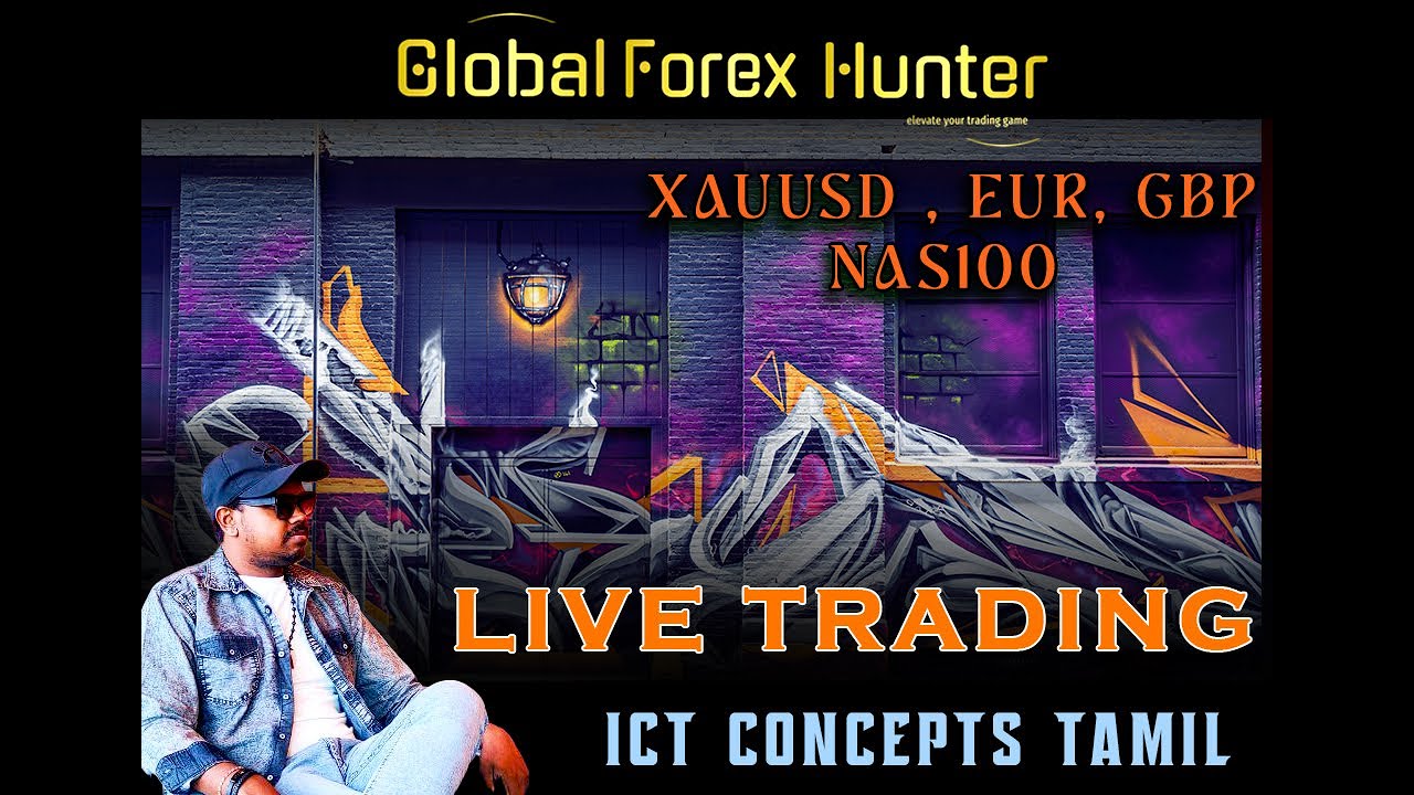Golbal Fx Hunter 🔴 Live Trading NASDAQ, GOLD & EUR/USD | ICT Smart Money Execution