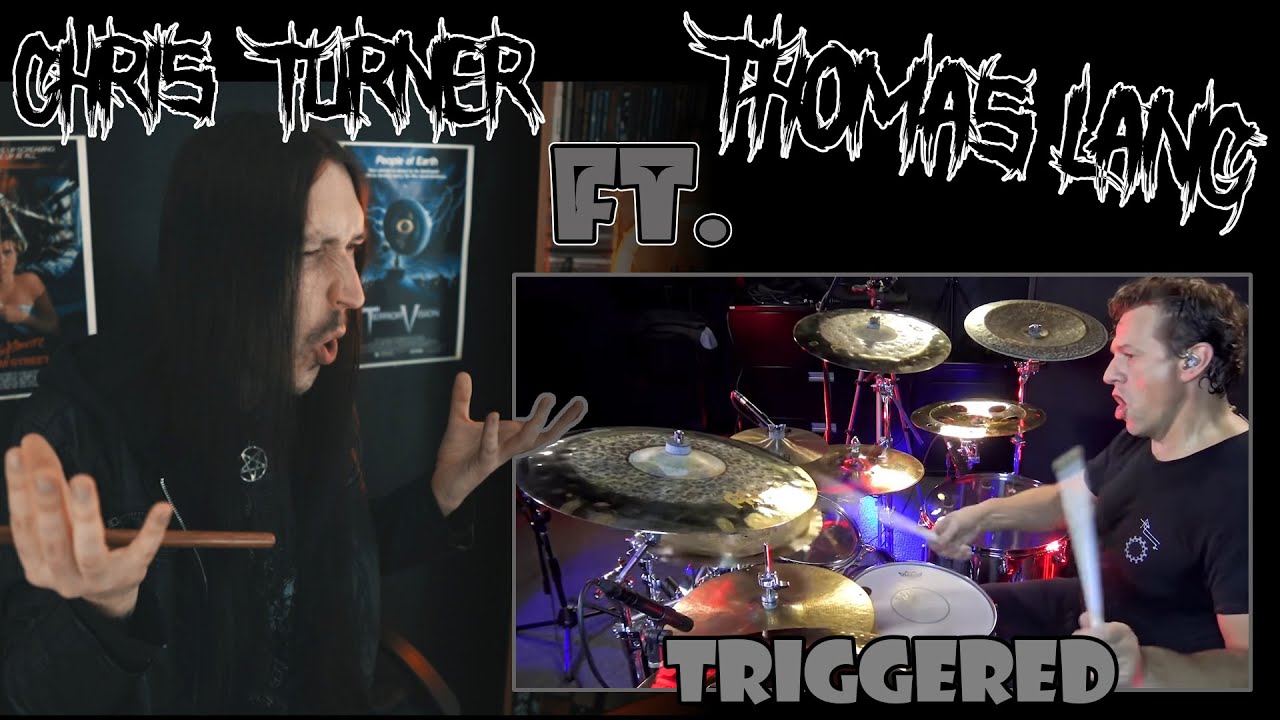 Black Metal Drummer Reacts: | CHRIS TURNER Ft. THOMAS LANG | Triggered