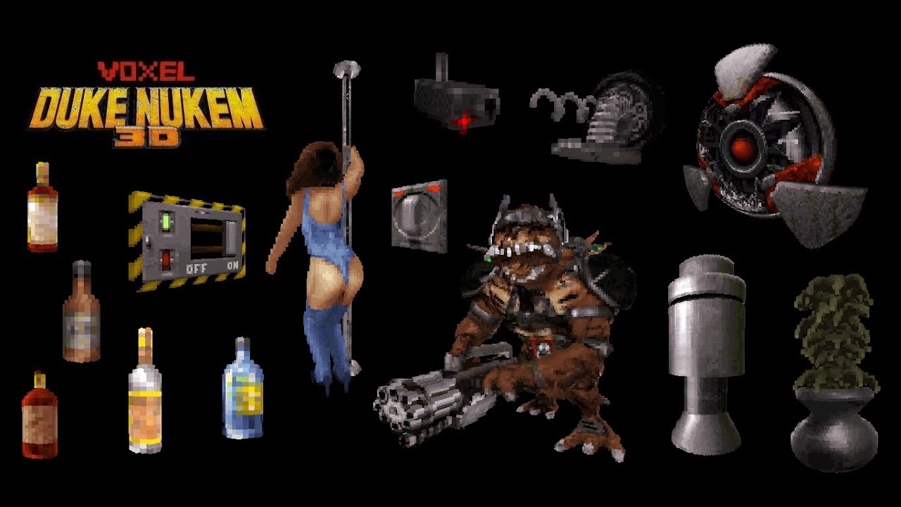 Voxel Duke Nukem - Patreon Update October 2024