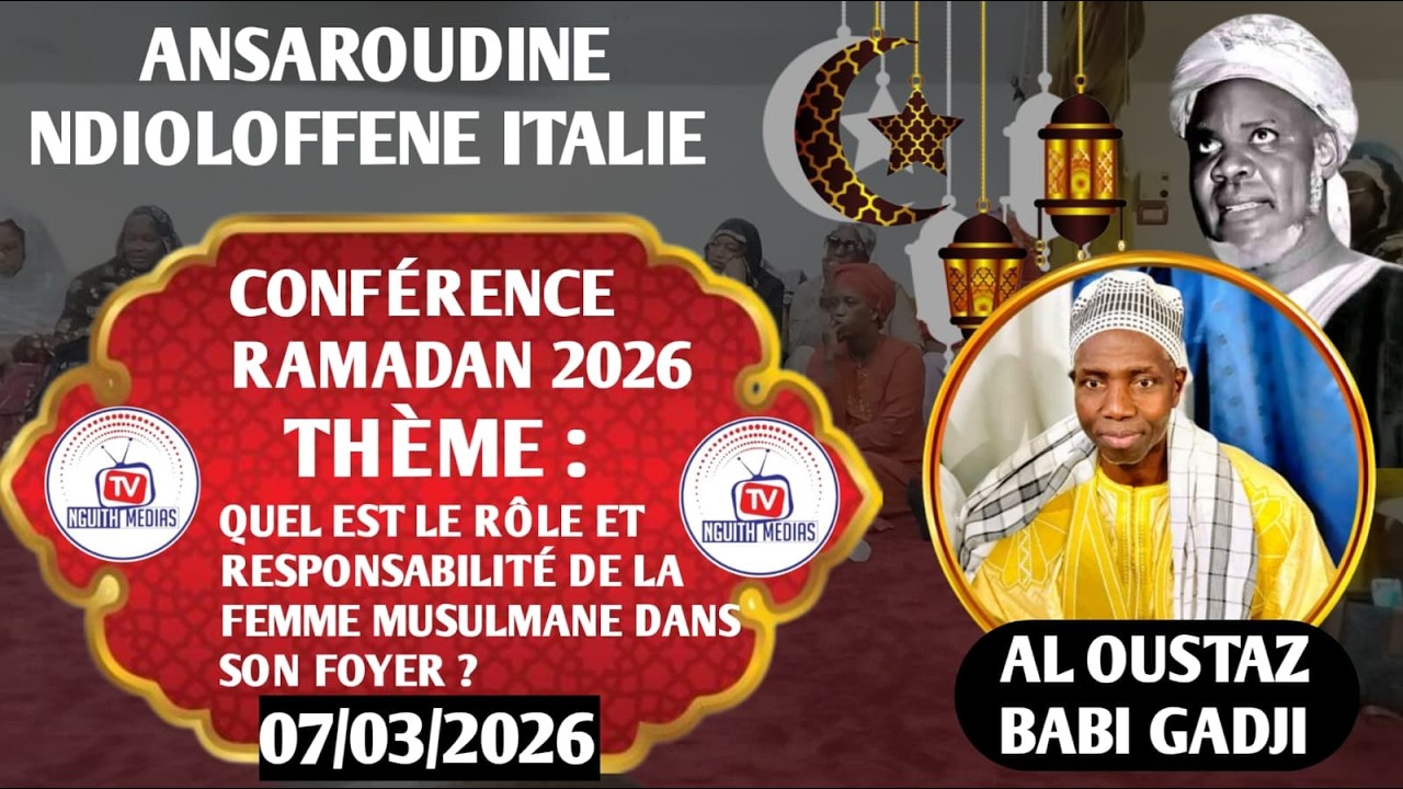 CONFERENCE ANSAROUDINE NDIOLOFENE ITALIE