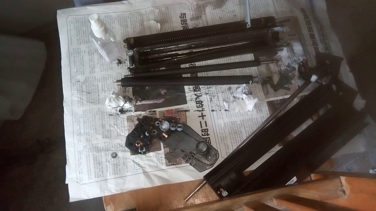 OKI C711 710 610 831 712 drum 硒鼓拆解 简单清洁 有条件的用吸尘器最好