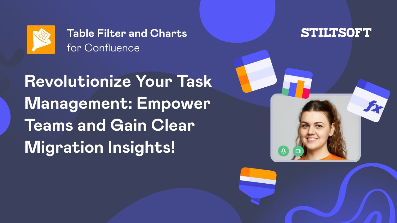 Task Management in Confluence with Table Filter and Charts