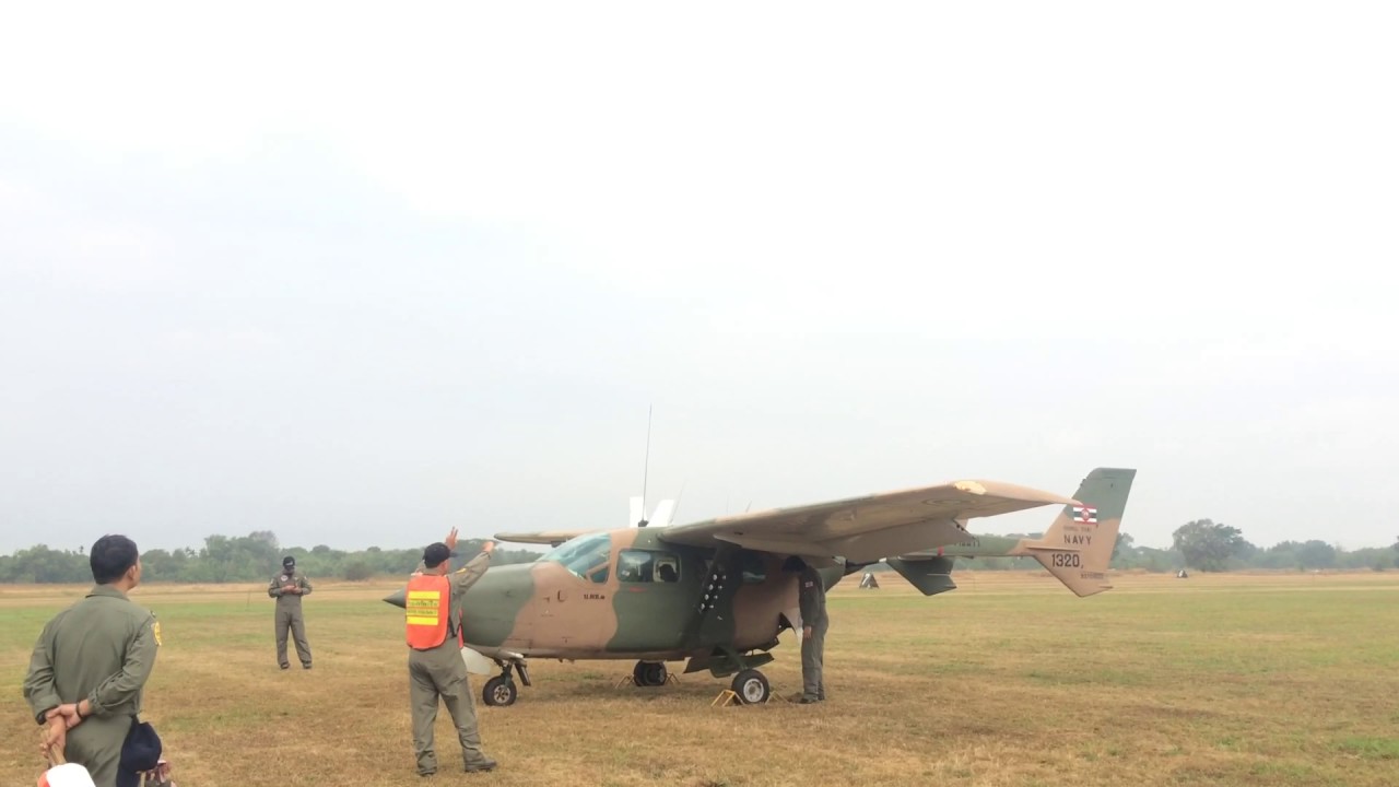 Cessna T-337 G Skymaster O2 ROYAL THAI NAVY START Up @VTBC No1320
