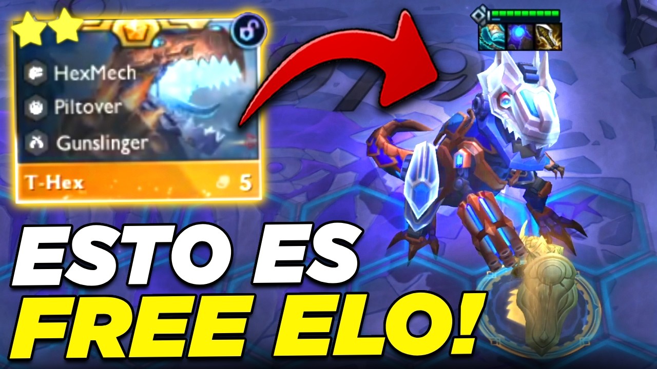 😱 VOLVIO AL META el T-HEX y esta MUY ROTO en TFT SET 16