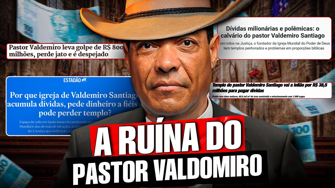 O que REALMENTE aconteceu com Valdemiro Santiago e seus Milhões?