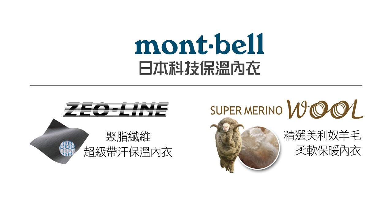 Montbell Underwear  (2020 Fall Winter)