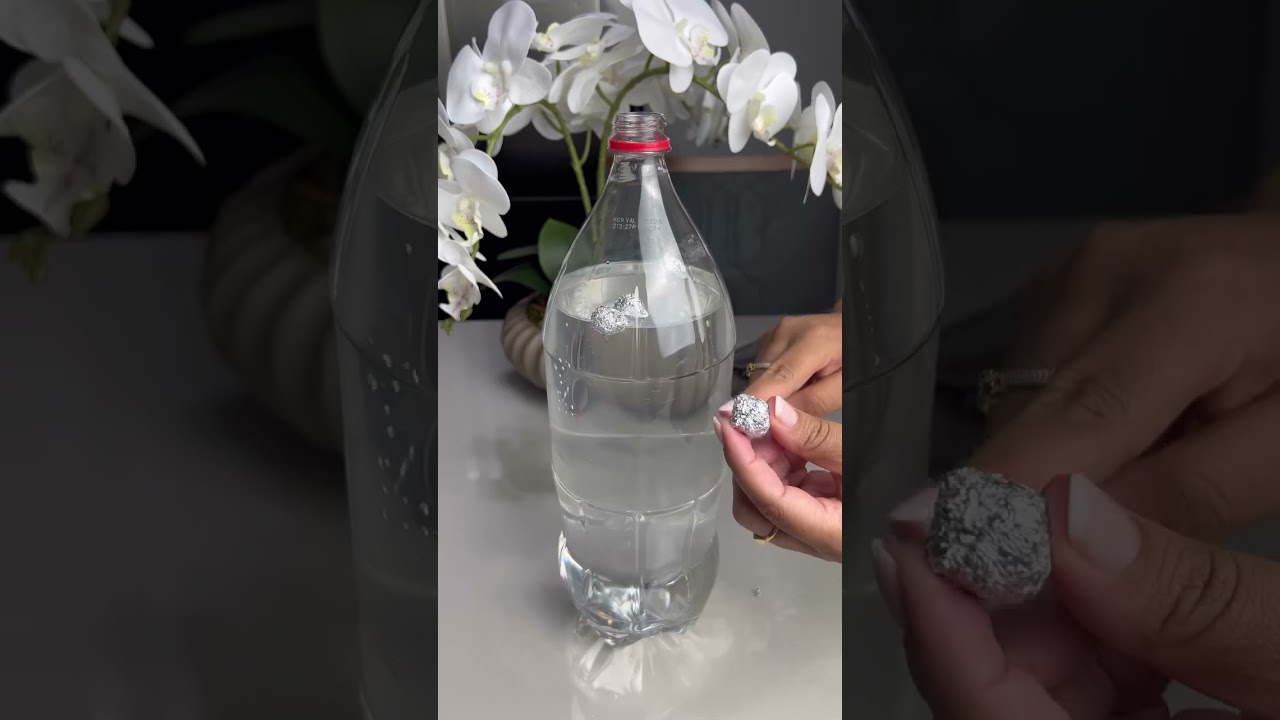 ¡Coloca una botella de agua en la entrada de tu casa!