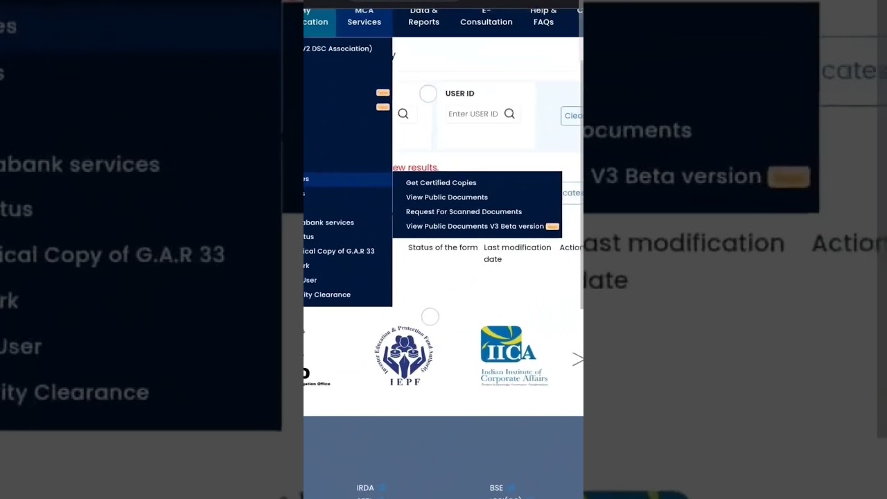 VPD on MCA V3 PORTAL #mca #companysecretary