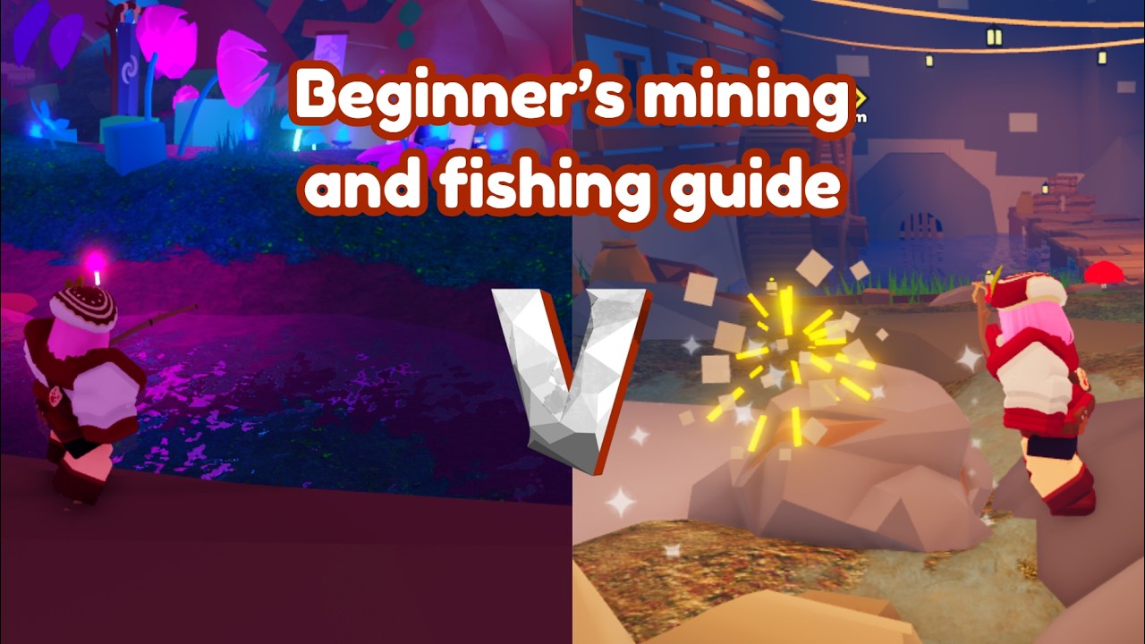Beginners guide to mining and fishing | Vesteria