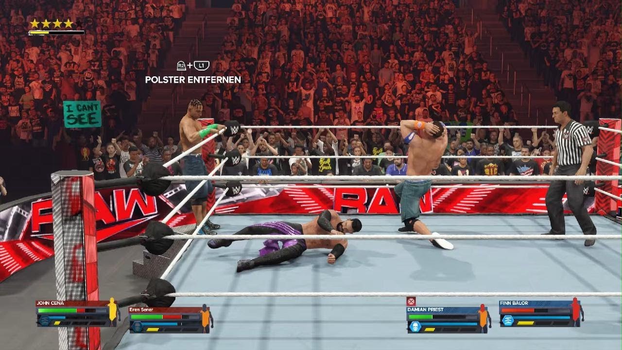 Ich kämpfe gegen Randy orton und werde wwe Champion