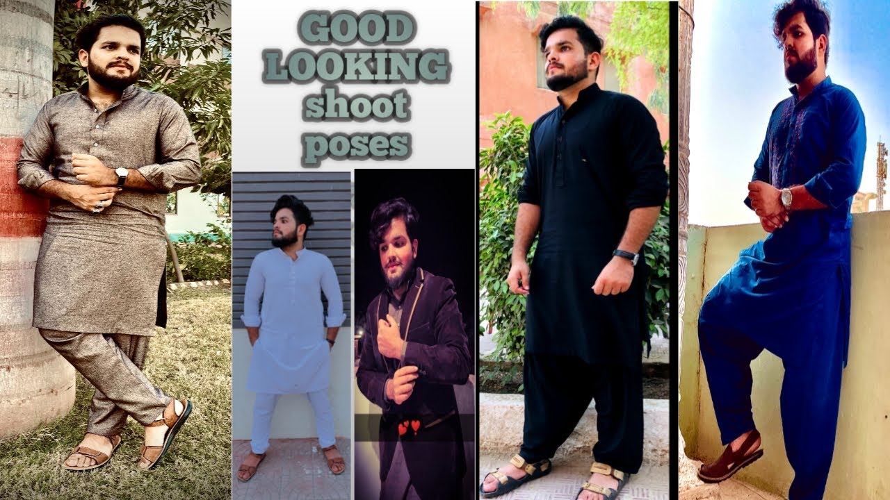 shalwar qameez poses for good looking#trending #modelposes #usmanhamid #model #poses #poses